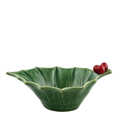 Bordallo Pinheiro - Holly Kulho 21,5x15,5 cm Vihreä