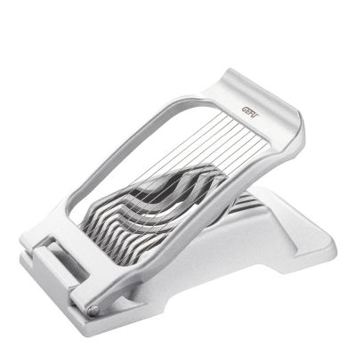 Gefu - Eggi Kananmunaleikkuri 13,5x8 cm Harjattu teräs