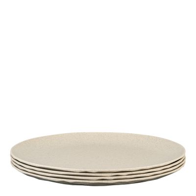 Koziol - Club Lautanen 26 cm 4 kpl Beige