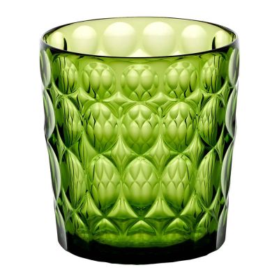 Guzzini - Vanity Tumbler Lasi 36 cl Kuvio 1 Water Lily Green