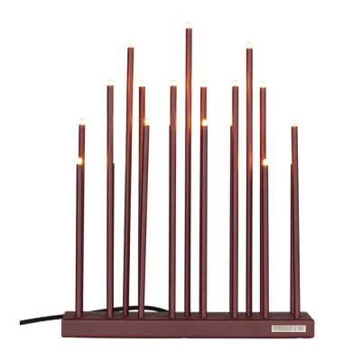 Smak Design - Elflugan Kynttilänjalka Original 32x8 cm Punainen