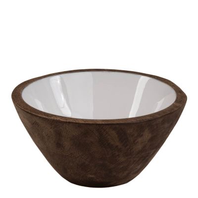 Sögne Home - Kulho 15,4 cm Rustic Brown/Valkoinen