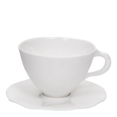 Serax - Perfect Imperfection muki M aluslautasella 28 cl valkoinen