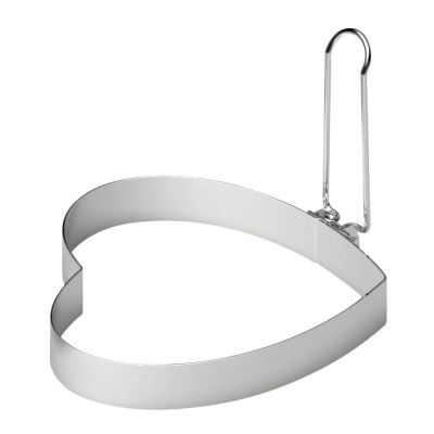 Karl Weis - Kananmunan paistorengas sydän 9x11x2 cm Teräs