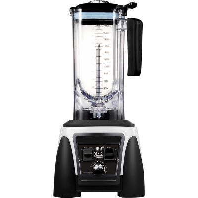 RAW - High Speed Tehosekoitin X 4,0 Turbo 2380 WValkoinen