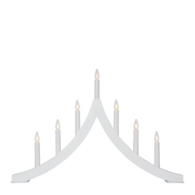 Star Trading - Pagod Sähkökynttelikkö 7 lamppua Valkoinen