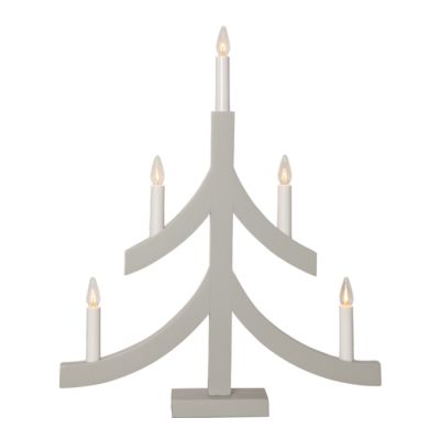 Star Trading - Pagod Sähkökynttelikkö kuusi 5 lamppua Harmaa