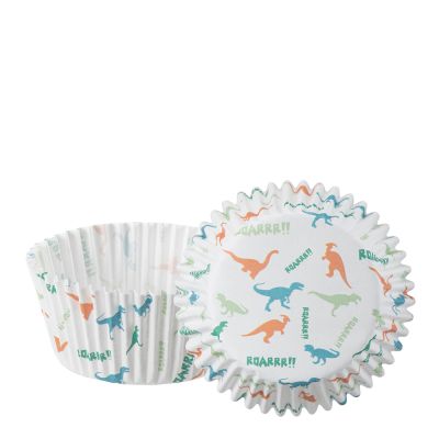 Modern House - Chic kids Paperinen muffinivuoka 40 kpl Dinosaurus