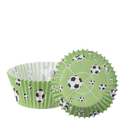 Modern House - Chic kids Paperinen muffinivuoka 40 kpl Jalkapallo