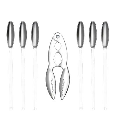 Stiernholm - Tide Äyriäissetti 7 osaa Kromi