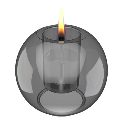 Tenderflame - Globus Sisustustuli 8 cm graphite