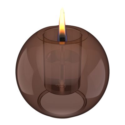 Tenderflame - Globus Sisustustuli 8 cm amber