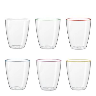 Aida - Life in colour - Art Juomalasi 29 cl 6 kpl Monivärinen