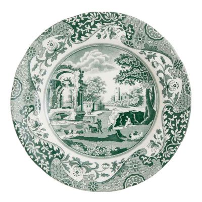 Spode - Heritage Green Italian Lautanen 15 cm Vihreä/Valkoinen