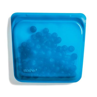 Stasher - Sandwich Silikonipussi 0,45L Tummansininen