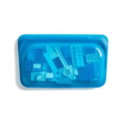 Stasher - Snack Silikonipussi 0,3L Tummansininen