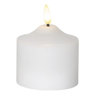 Star Trading - Flamme LED Pöytäkynttilä 9,5 cm Valkoinen