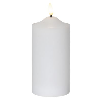 Star Trading - Flamme LED Pöytäkynttilä 17 cm Valkoinen