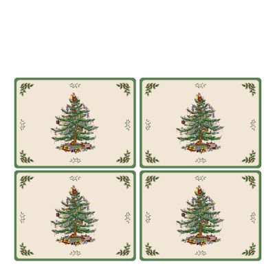 Pimpernel - Christmas Tree Pöytätabletti 30x40 cm 4 kpl