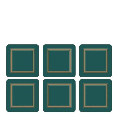 Pimpernel - Classic Lasinalunen 6 kpl Smaragdi