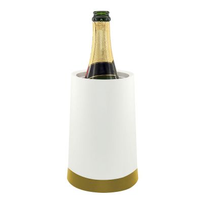Pulltex - Pulltex Viinipullonjäähdytin Valkoinen/Kulta
