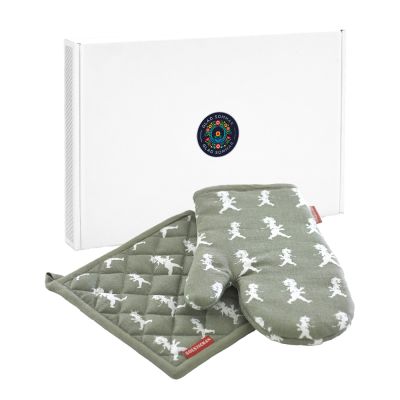 SOLSTICKAN - Solstickan Patakinnas ja Grillihanska Vihreä