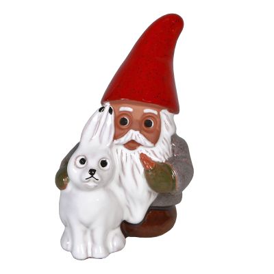 ROLF BERG KERAMIK - Mikrotonttu ja talvijänis 8 cm