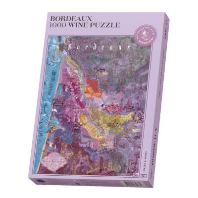 Water and Wines - Wine Puzzle Palapeli Bordeaux 1000 palaa