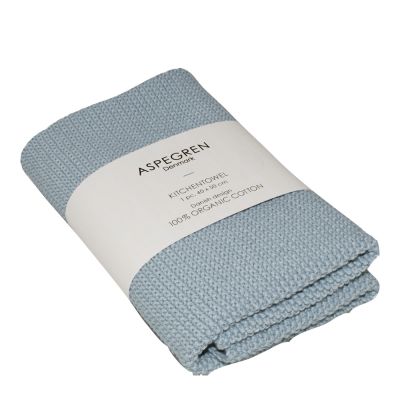 Aspegren - Solid Keittiöpyyhe 40x50 cm Skyblue