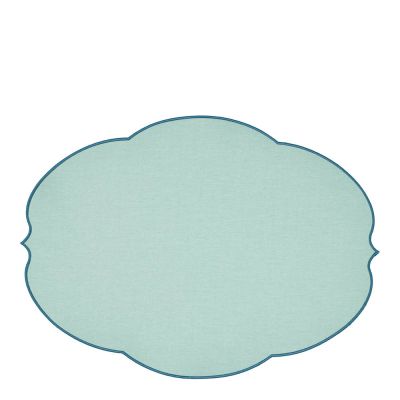 Guzzini - Flowers Pöytätabletti 36x49 cm Dusty Blue