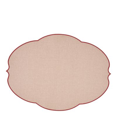 Guzzini - Flowers Pöytätabletti 36x49 cm Vaaleanpunainen