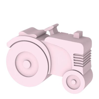Blafre - Eväsrasia Traktori 6x10x14 cm Vaaleanpunainen