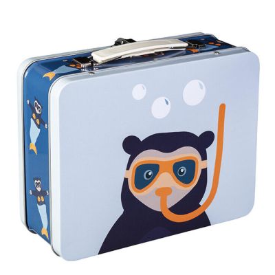 Blafre - Eväsrasia Brillebjörn 16x14 cm Vaaleansininen