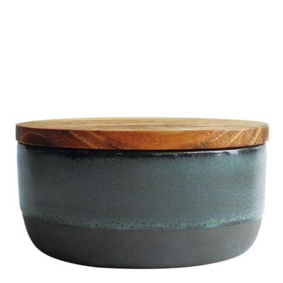 Aida - Raw Kulho kannella 9,5 cm Northern Green