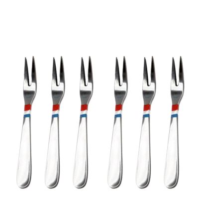 Tarrerias-Bonjean - Äyriäishaarukka 6 kpl Teräs