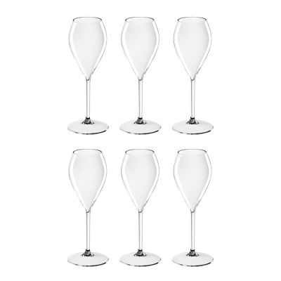 Quattro - Lounge Samppanjalasi 24 cl 6 kpl Tritan