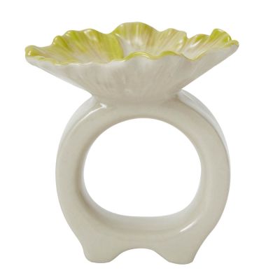 Stiernholm - Flora Lautasliinarengas 6 cm Beige/Keltainen