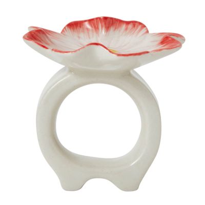 Stiernholm - Flora Lautasliinarengas 6 cm Beige/Roosa