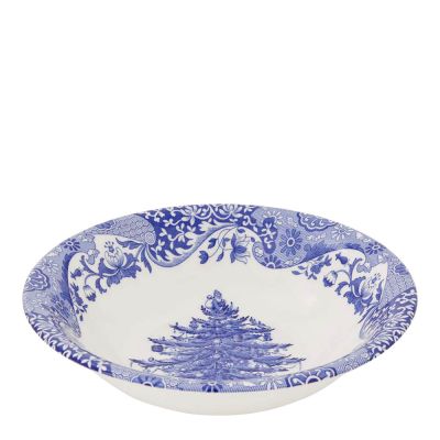 Spode - Blue Italian Christmas Tree Kulho 20 cm Sininen/Valkoinen