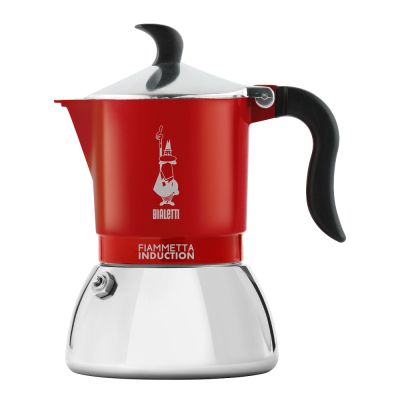 Bialetti - Fiammetta Induction Mutteripannu 150 ml 4 kuppia Punainen