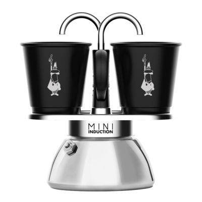 Bialetti - Mini Express Induction Mutteripannu 100 ml 2 kuppia Teräs