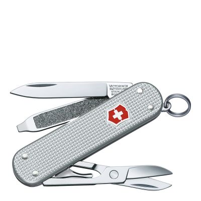 Victorinox - Classic SD Linkkuveitsi 5 toimintaa Silver Barleycorn