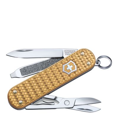 Victorinox - Classic SD Precious Alox Linkkuveitsi 5 toimintaa Kulta