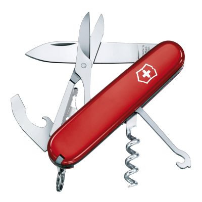 Victorinox - Compact Linkkuveitsi 15 toimintaa Punainen