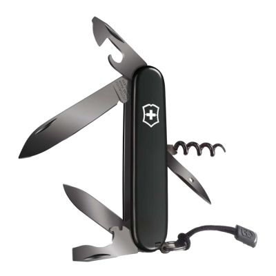 Victorinox - Spartan Linkkuveitsi 12 toimintaa Musta