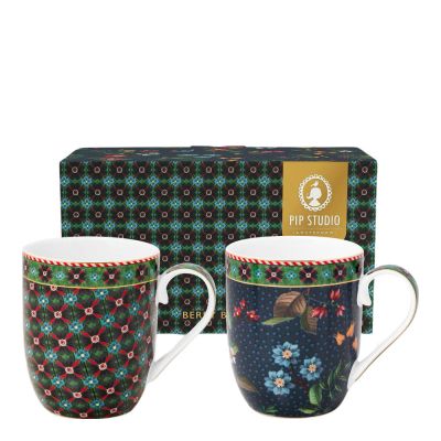 Pip Studio - Berry Blues Muki 20 cl 2 kpl Sininen