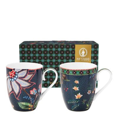 Pip Studio - Berry Blues Muki 36,5 cl 2 kpl Sininen