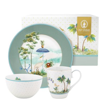 Pip Studio - Jolie Aamiaissetti 3 osaa Sininen
