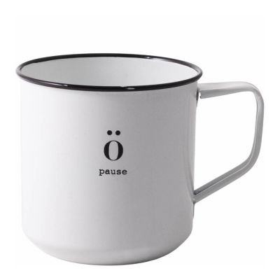 Sögne Home - Emalimuki 35 cl Pause