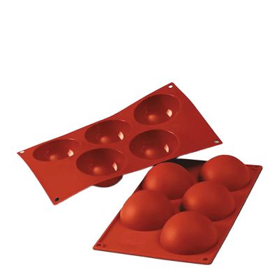 Silikomart - Silikonimuotti Kupolit 5 st 8x4 cm
